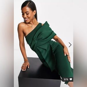NWT ASOS DESIGN One Shoulder Gathered Bodycon Pencil Dress